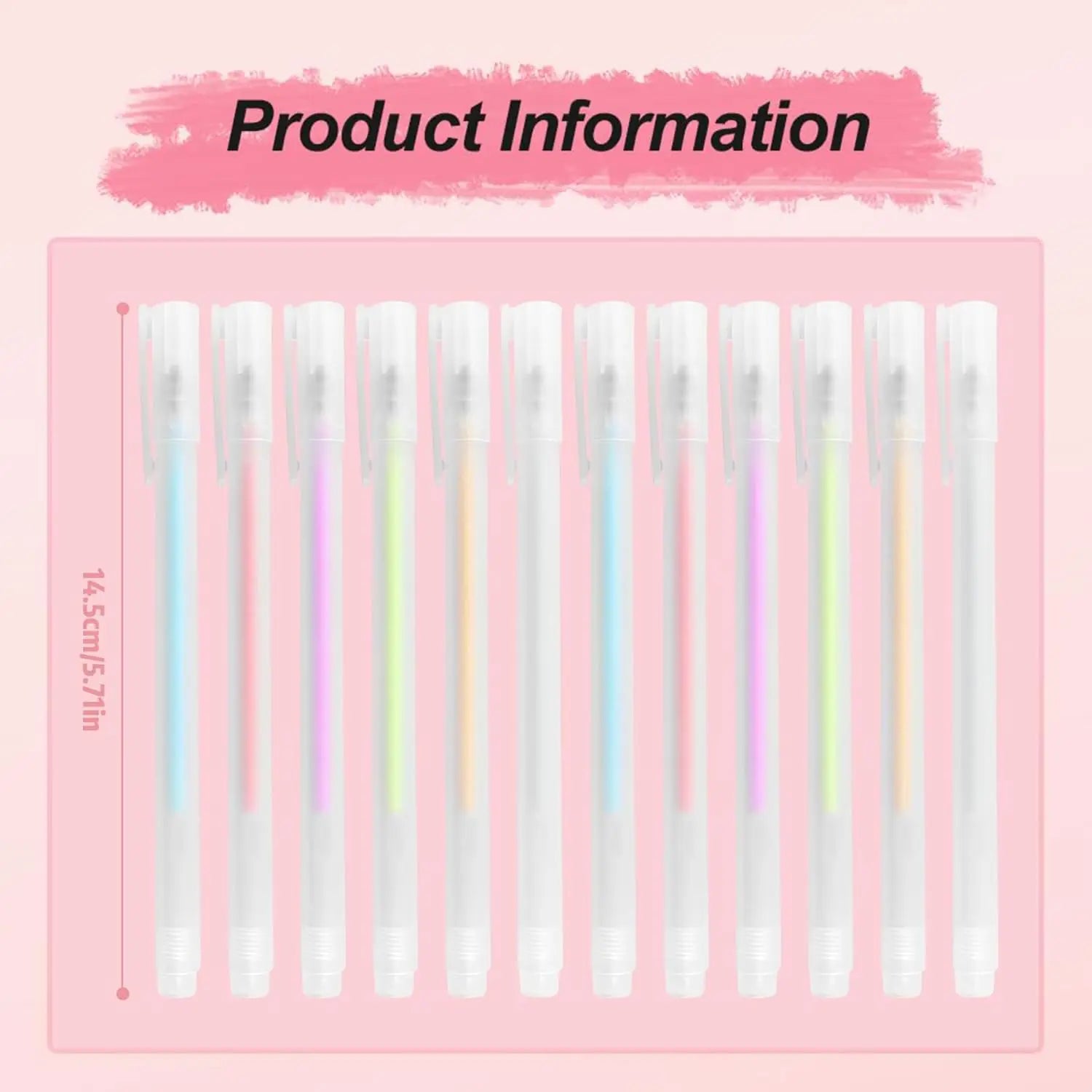 12PCS Quick Drying Color Spot Glue Pen,Quick Dry Scrapbook Glue Pen for Crafting,Suitable for Scrapbooking