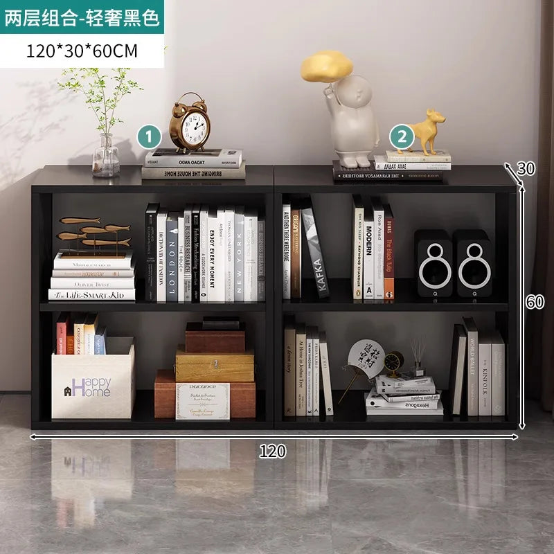 BookShelf Decor Living Room Cabinets Dressers Display House Desk Boocase Entryways Wood Storage Luxury Cabinet Trendy Furniture