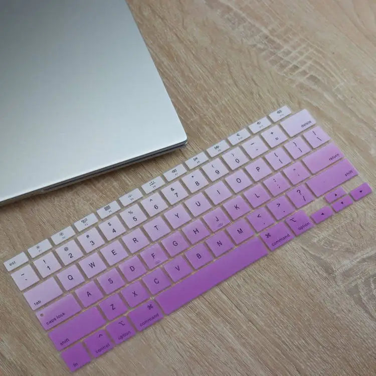 Silicone Laptop keyboard Cover Skin For MacBook Air 13 inch 2022 2021 2020 release a2337 M1 a2179 Retina display with Touch ID