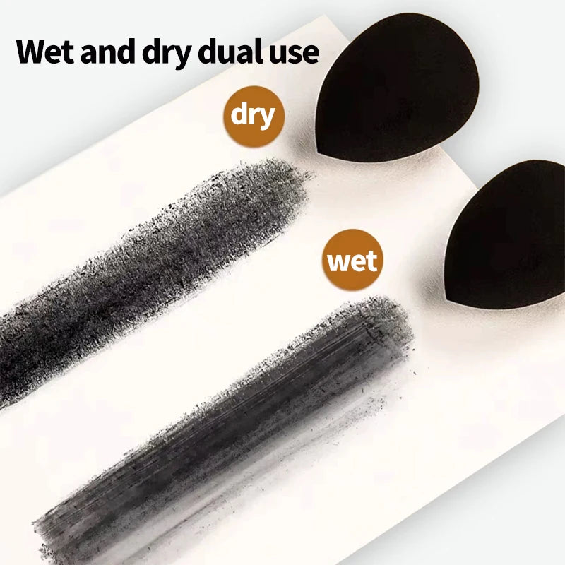 NYONI Professional Ultra Soft Artist Pastel Graphite And Charcoal Drawing Color Sketching Powders Blendable Finest Pigment