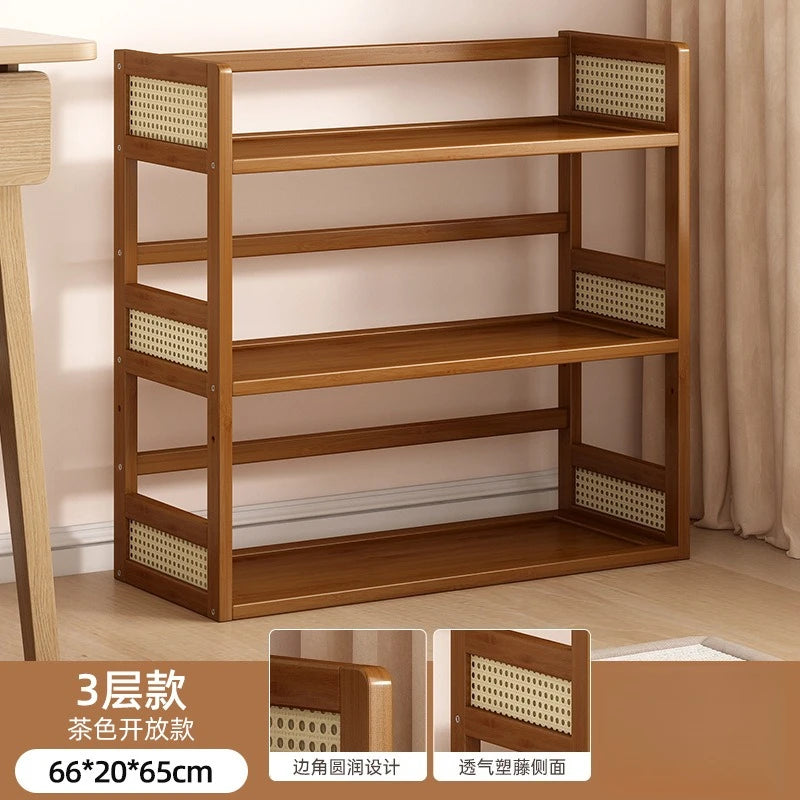 Desktop Bookshelf Shelf Desktop Office Computer Storage Rack Simple Multi-layer Small Bookshelf Home Bookcase Storage
