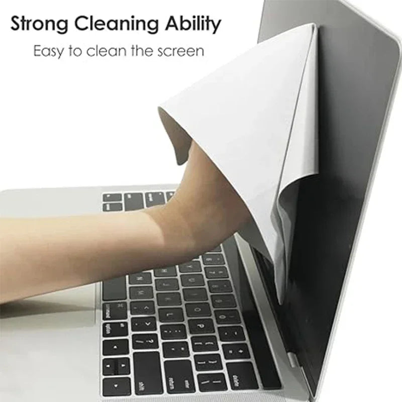 Notebook Protective Palm Keyboard Blanket Cover Microfiber Dustproof Film Laptop Screen Cleaning Cloth Macbook Pro 13/15/16 Inch