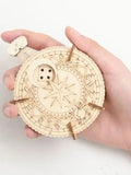 Adult 3D Wooden Puzzle Dice Model Kit DIY Handmade Crafts to Create Unique Birthday or Christmas Gifts