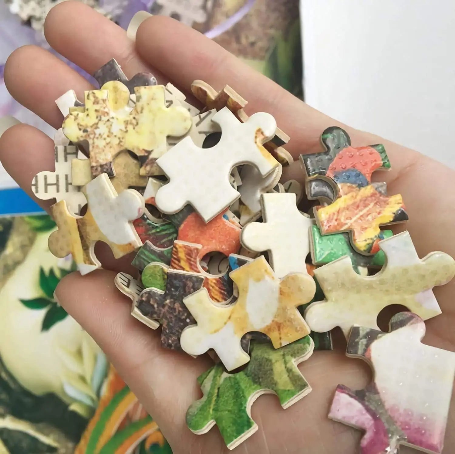 Jigsaw Puzzles for Adults 1000/500/300pcs Jungle Animals Wooden Puzzles for Gameroom Bedroom Home Decor Birthday Party Gift