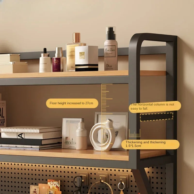Multi-functional Bookcases for Student Desk Storage Shelf Desktop Multi-layer Simple Bookshelf Iron Home Furniture