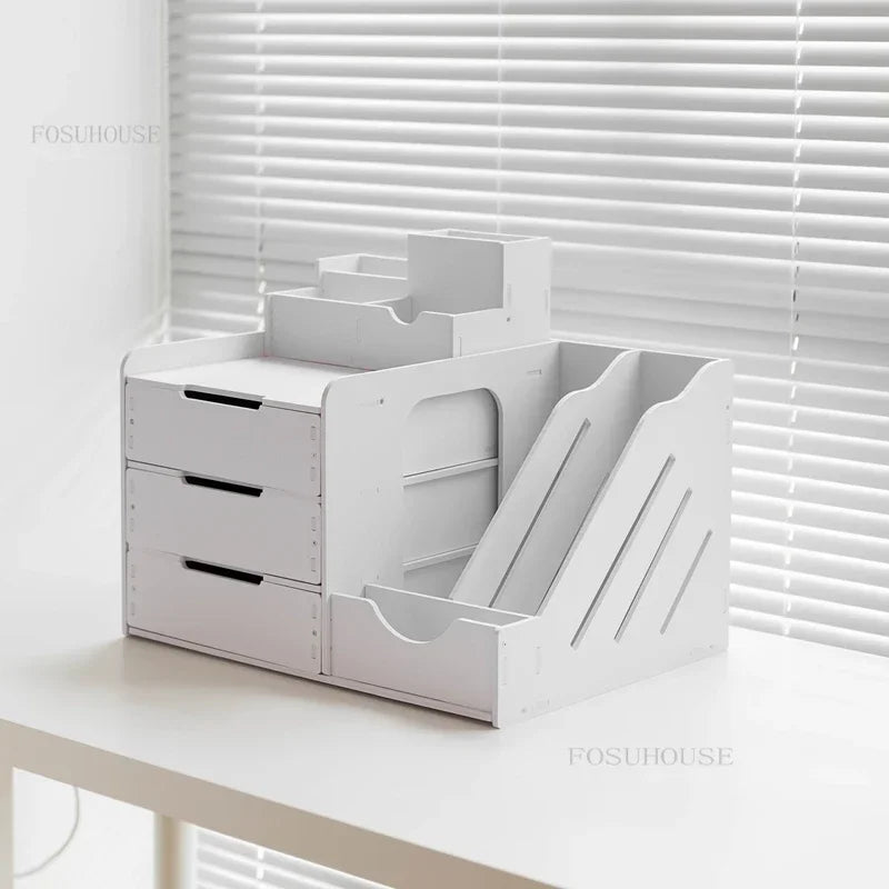 Office Filing Cabinet Storage Box Information Rack Office Furniture Large-capacity Desktop Storage File Rack Multi-layer Cabinet