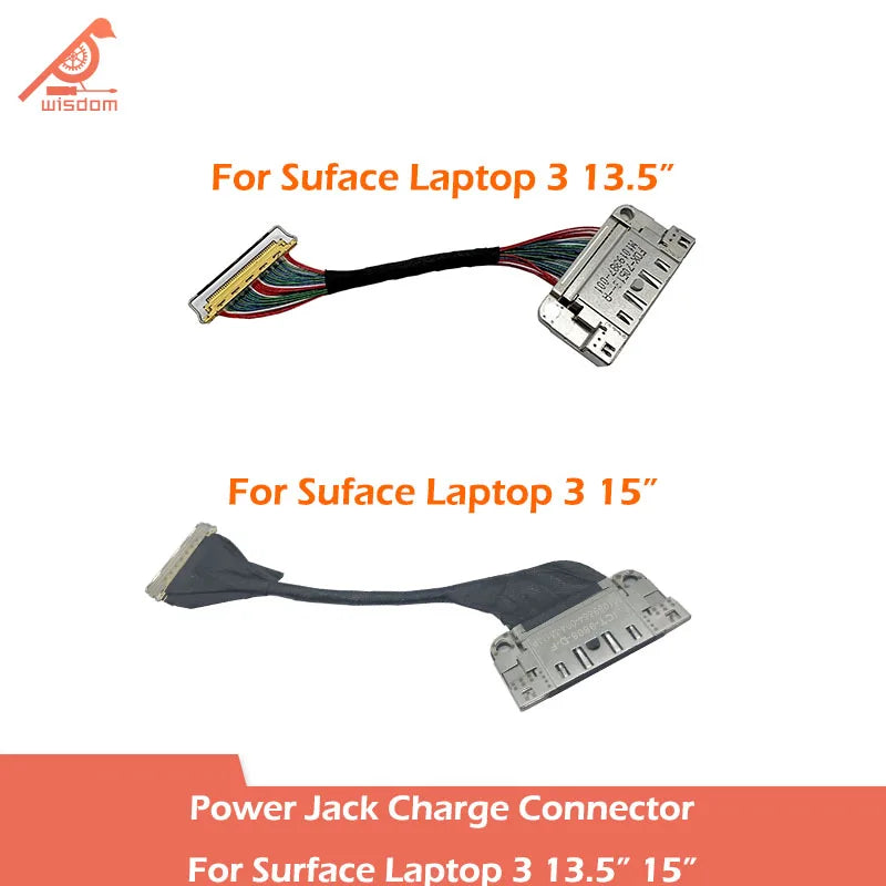 Laptop Dock Port Charging DC Jack Charge Connector For Surface Laptop 3 13.5" 1867 15" 1873 DC Jack Charge Port Replacement