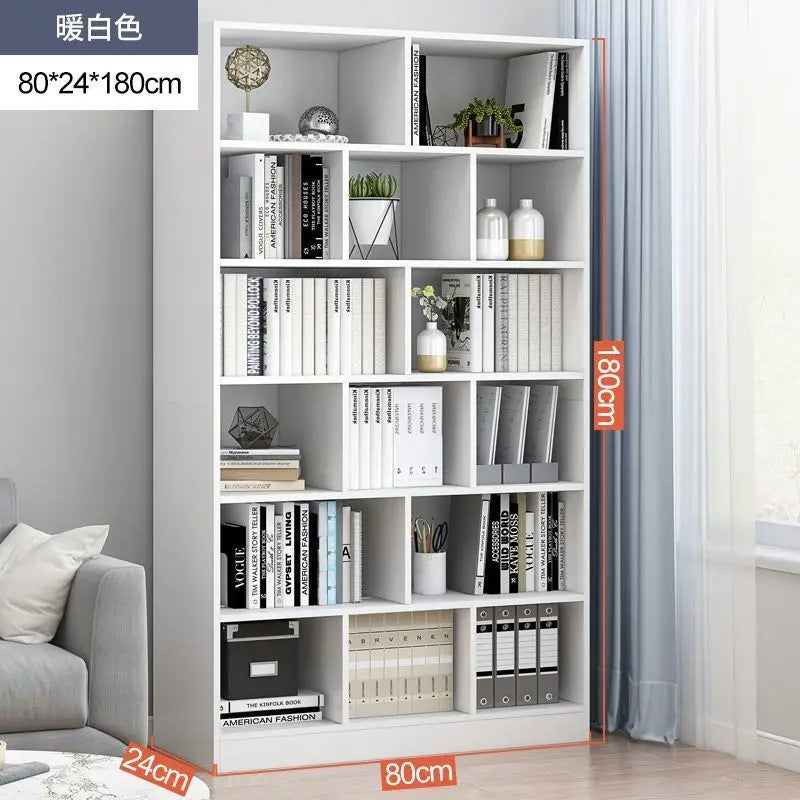 Luxury Library Office Book Storage Furniture Wooden Bookcase Bookshelf Office Furniture