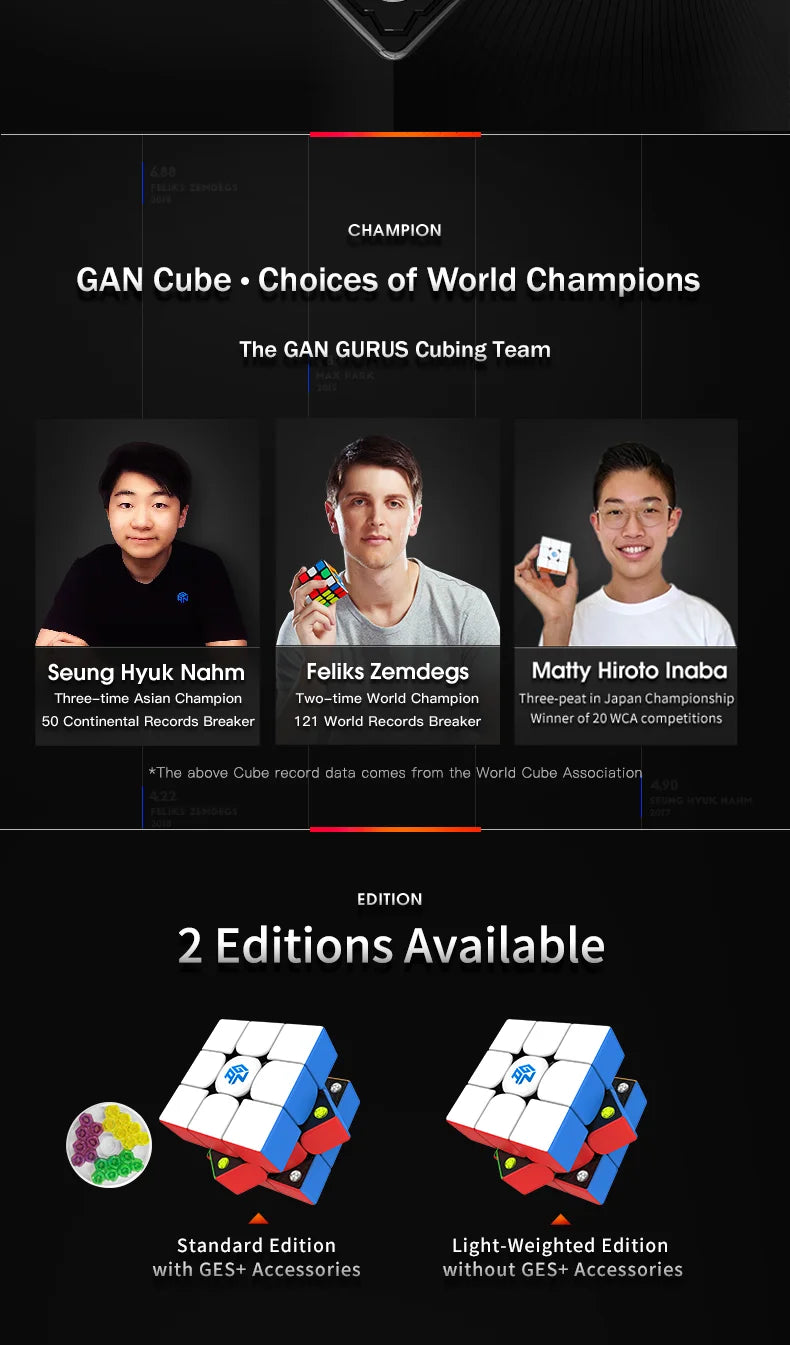 GAN356 M 3x3x3 Magnetic cube , GAN 356 UV 3x3 Magic cube Profissional Speed cube 3x3x3 Puzzle cubes GAN Magnetic cube