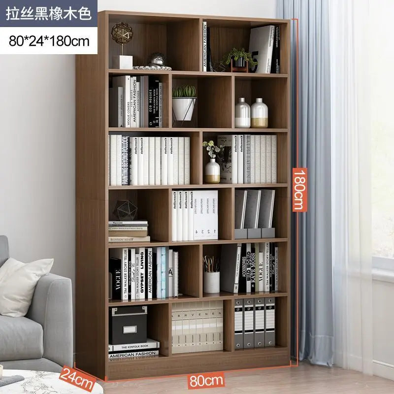 Luxury Library Office Book Storage Furniture Wooden Bookcase Bookshelf Office Furniture