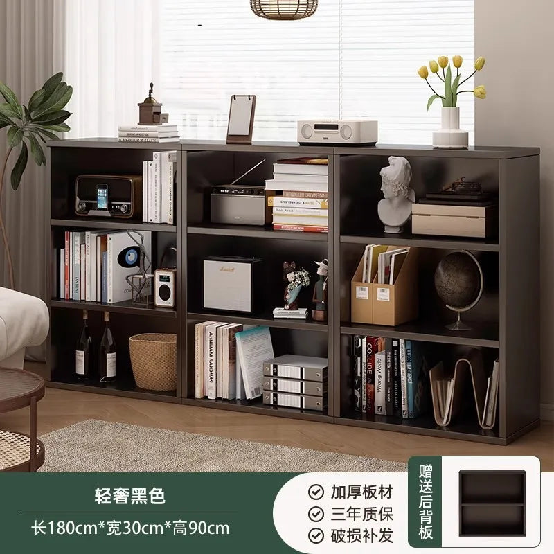BookShelf Decor Living Room Cabinets Dressers Display House Desk Boocase Entryways Wood Storage Luxury Cabinet Trendy Furniture