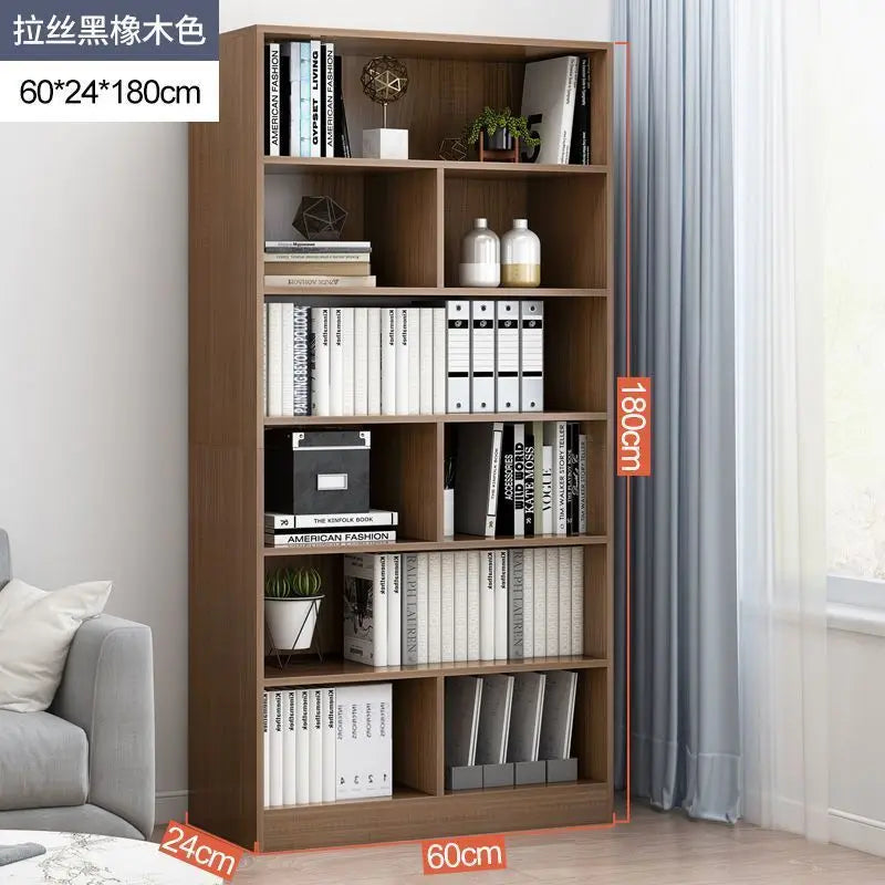 Luxury Library Office Book Storage Furniture Wooden Bookcase Bookshelf Office Furniture