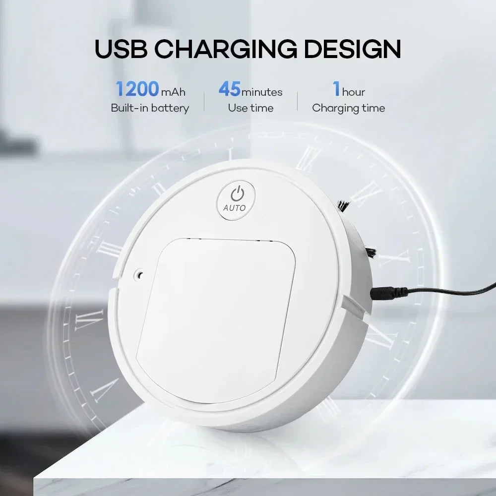 Lenovo 4 In 1 Spray Sweeping Robot Mopping & Vacuuming Strong Clean Air Purification Intelligent Robot Household Appliance