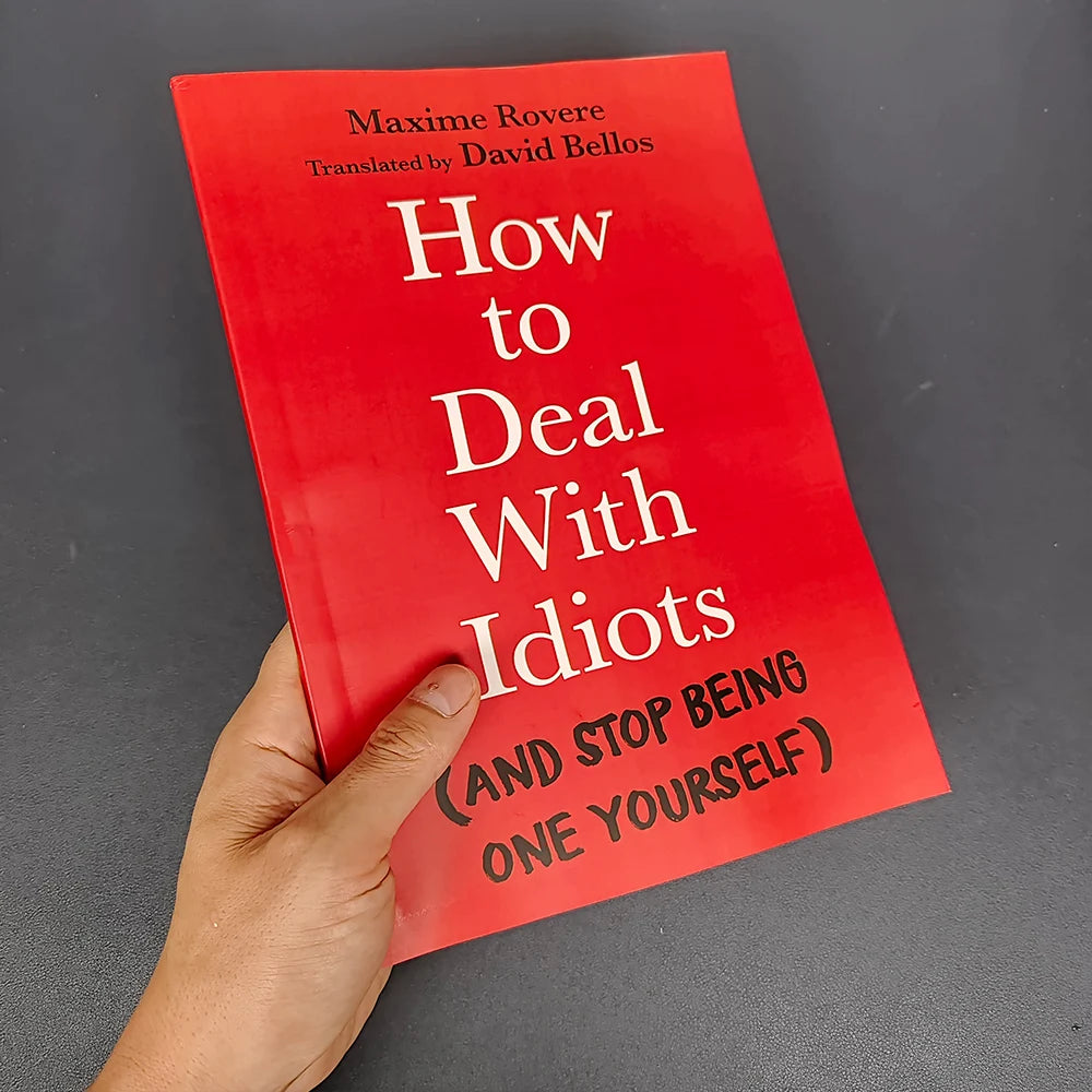 how To Deal With Idiots A Novel Paperback English book