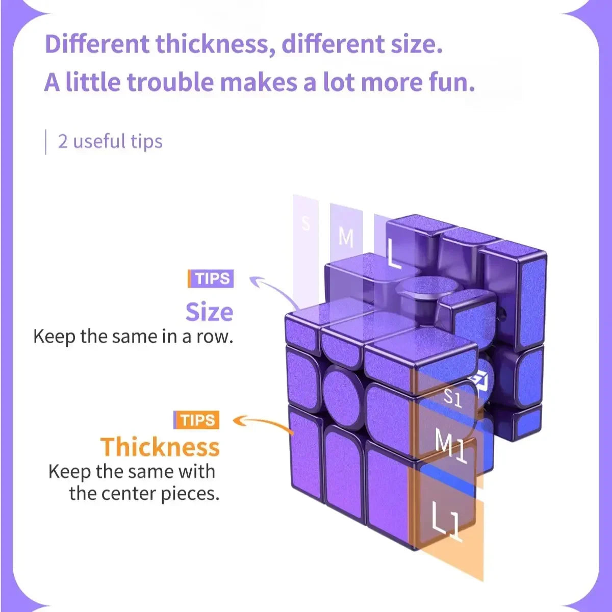 [Picube] GAN 3x3 Mirror Cube 3X3x3 Magnetic CubeProfessional,Puzzle Toys, Antistress,Cast Coated,Children's Gifts Gan Mirror M