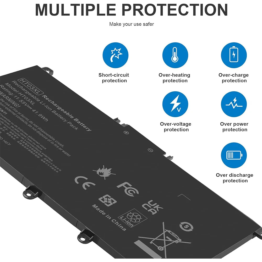HT03XL L11119-855 Laptop Battery Replacement for HP Pavilion 14 15 17 15-CS 15-DA 15-DB 15-DW Series 15-CS0053CL 15-DW0033NR