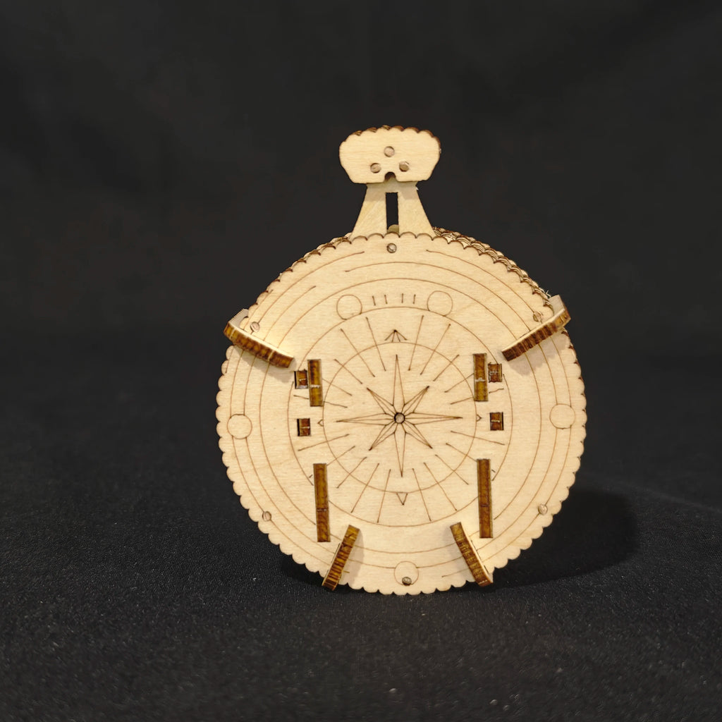 Adult 3D Wooden Puzzle Dice Model Kit DIY Handmade Crafts to Create Unique Birthday or Christmas Gifts