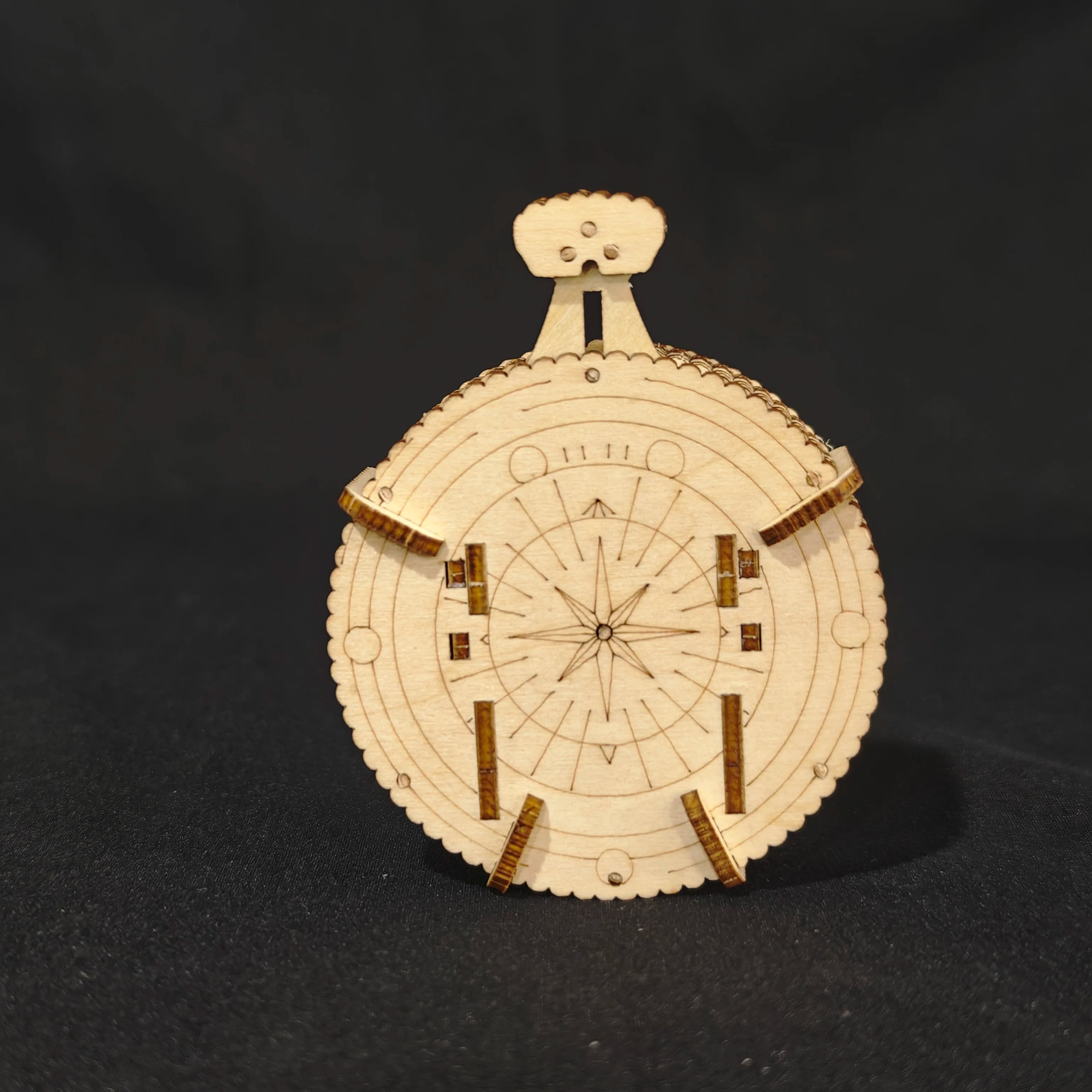 Adult 3D Wooden Puzzle Dice Model Kit DIY Handmade Crafts to Create Unique Birthday or Christmas Gifts