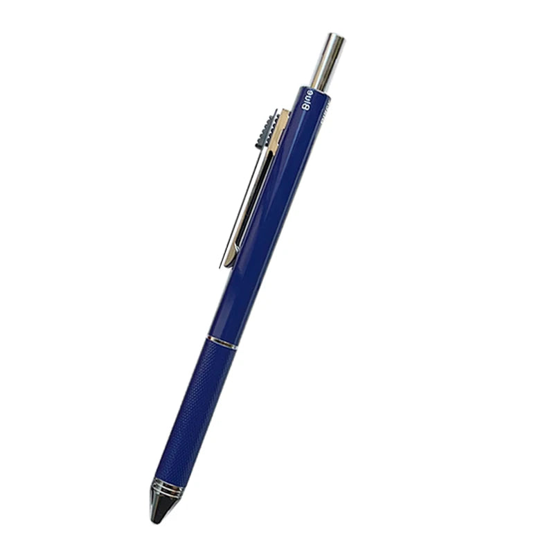 Metal Multicolor Pen 4 In 1 Gravity Sensor Ballpoint Pen 3 Colors Ball Pen and 1 Mechanical Pencil Office School Stationery Gfit