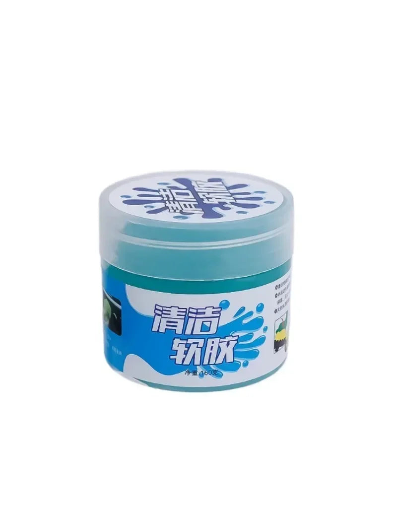 4-1Pcs Soft Sticky Clean Slimy Gel Cleaner Wiper for Laptop Keyboard Car Cleaning Tools with Brush Universal Soft Cleaning Gel
