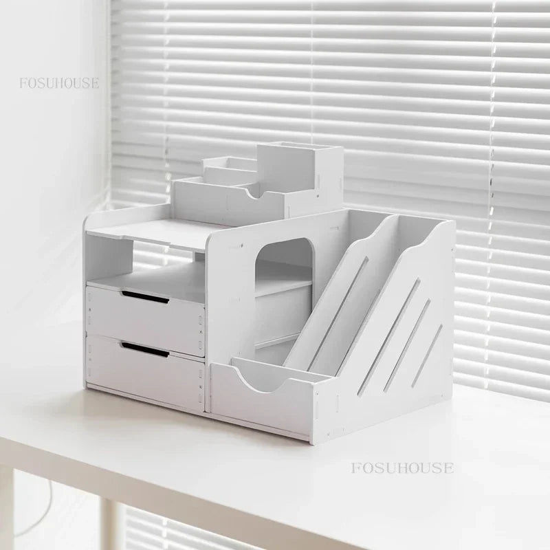 Office Filing Cabinet Storage Box Information Rack Office Furniture Large-capacity Desktop Storage File Rack Multi-layer Cabinet