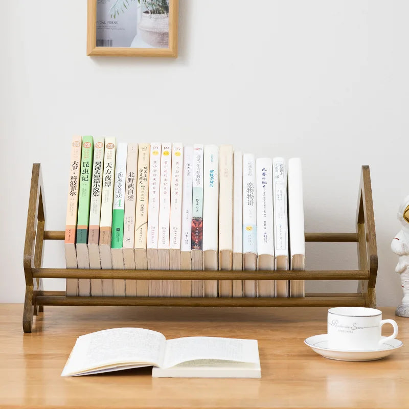 Desktop Shelf Bookshelf Bedroom Table Small Multi-layer Shelf Living Room Desk Storage Simple Bookcase