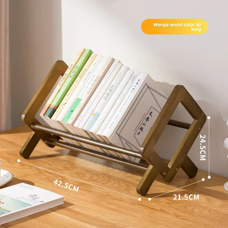Desktop Shelf Bookshelf Bedroom Table Small Multi-layer Shelf Living Room Desk Storage Simple Bookcase