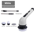 Cordless Spin Scrubber Electric Multipurpose Cleaning Brush for Kitchen Bathroom Toilet - Household Hair Brushes And Mops