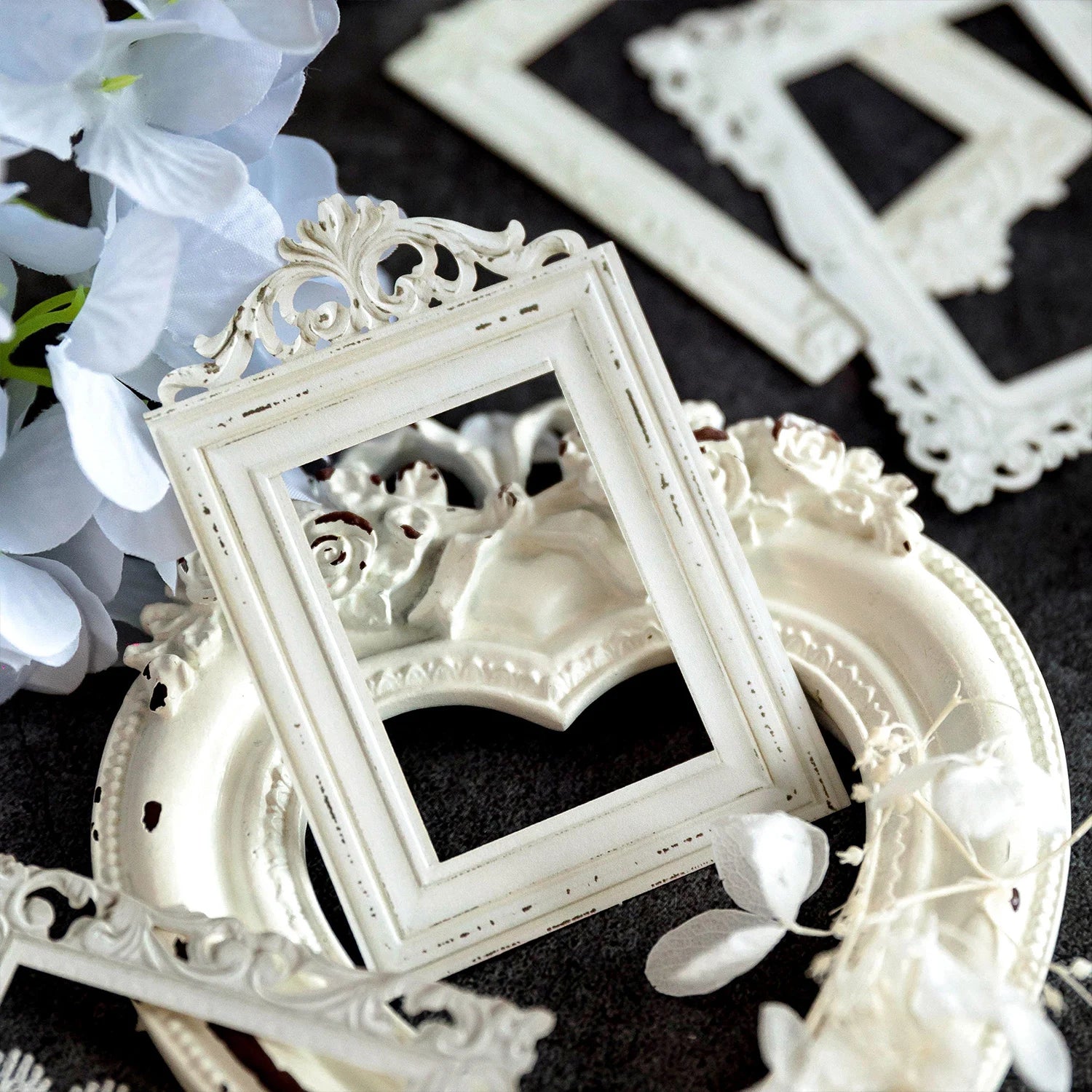 10pcs/pack Creative Embossment Frame Planner Journal Decoration Material Paper Photo Album Scrapbooking diy Boarder Trim