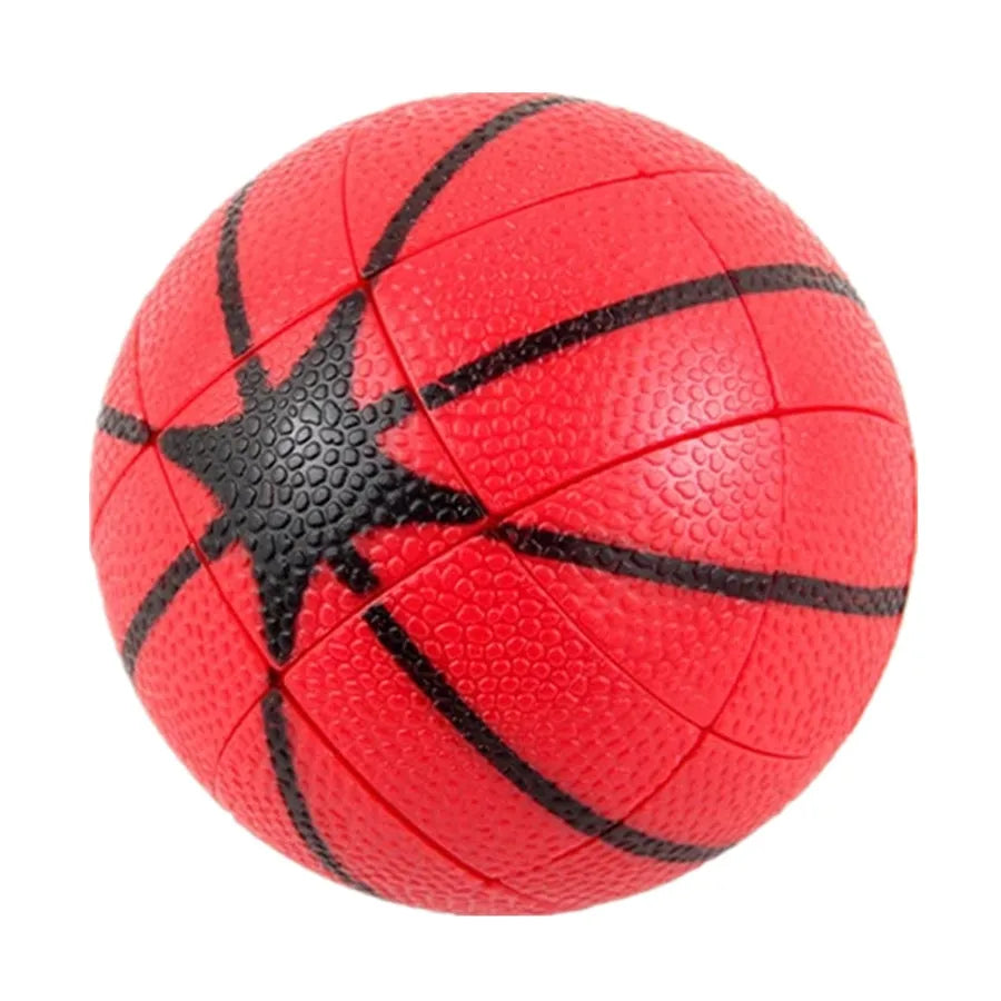 FanXin Fun Puzzle 3x3 Magic Cube Basketball Plastic Personalized Twist  Puzzle Magico Cubo Toys Birthday Christmas Gift For Kids