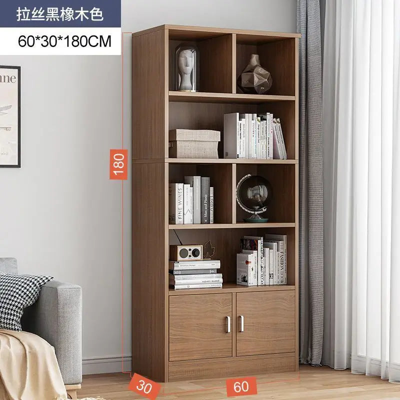 Luxury Library Office Book Storage Furniture Wooden Bookcase Bookshelf Office Furniture