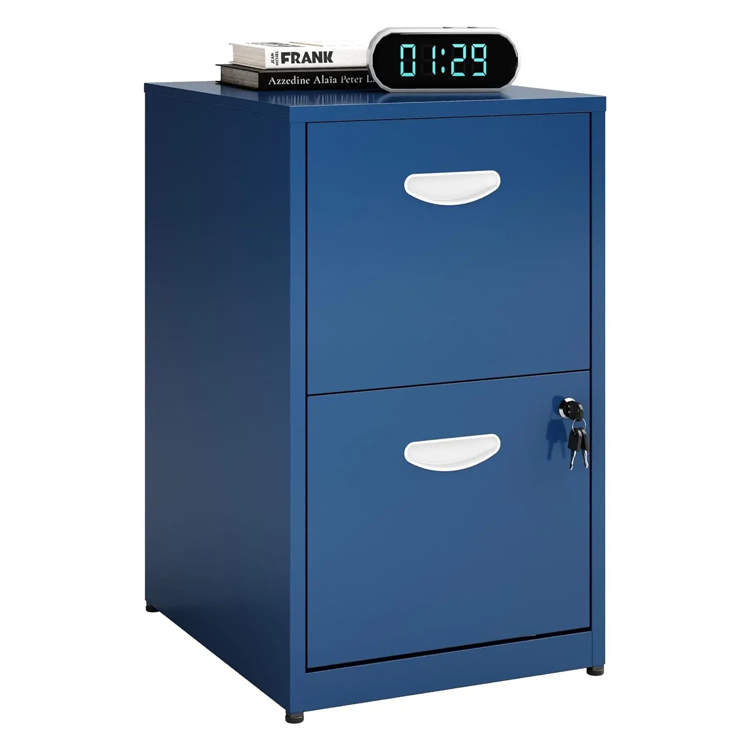 2 Drawer File Cabinet with Lock, Metal File Cabinets for Home Office, Two Drawer Locking Filing Cabinet, Small File, Customized