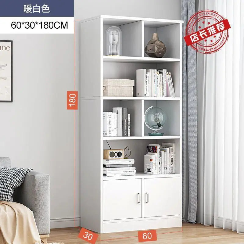 Luxury Library Office Book Storage Furniture Wooden Bookcase Bookshelf Office Furniture