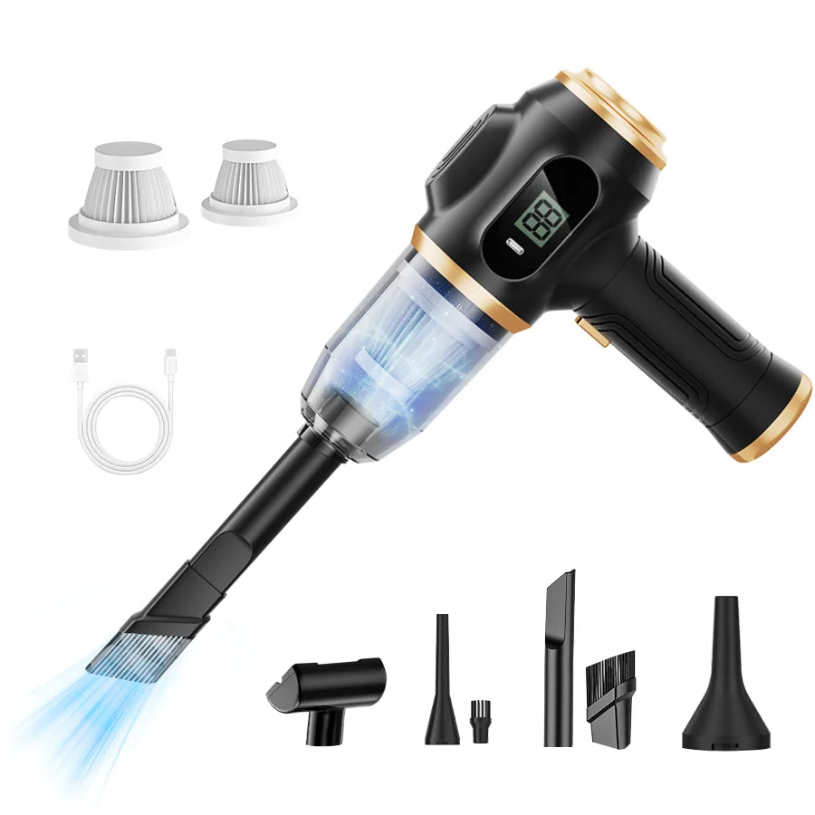 Cordless handheld vacuum cleaner, household appliance, sofa and desk cleaning, high-efficiency cleaner, carpet vacuum cleaner