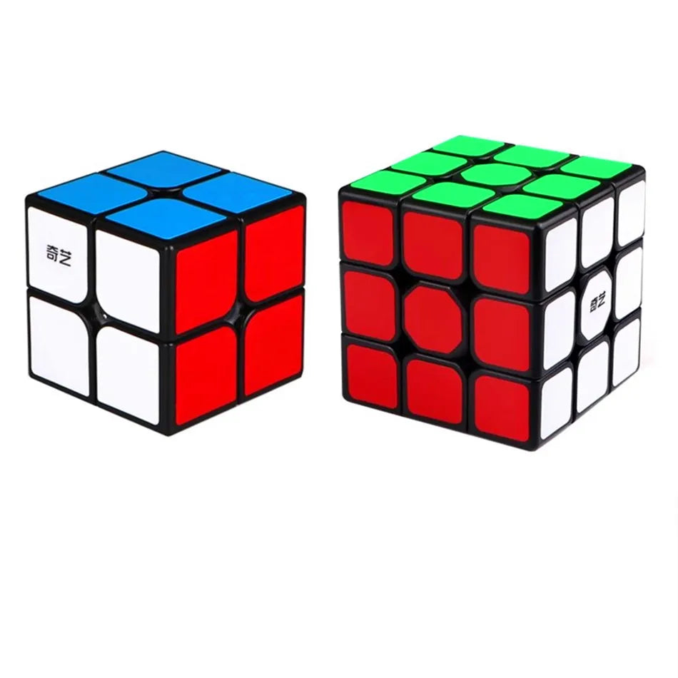 Qiyi 2x2 3x3 4x4 5x5 Alien Magic Cube Maple Leaf Slanting Pyramid Professional Cubo Magico Puzzle Toy For Children Kids Gift Toy