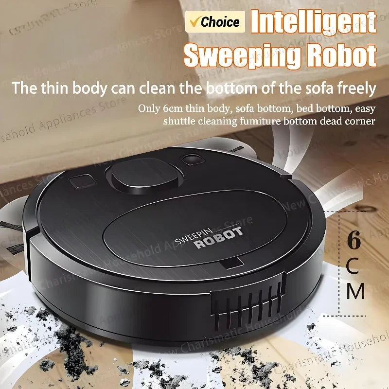 Lenovo New Intelligent Sweeping Robot Lazy Home Cleaning Machine Usb Automatic Vacuum Cleaner Small Household Appliances