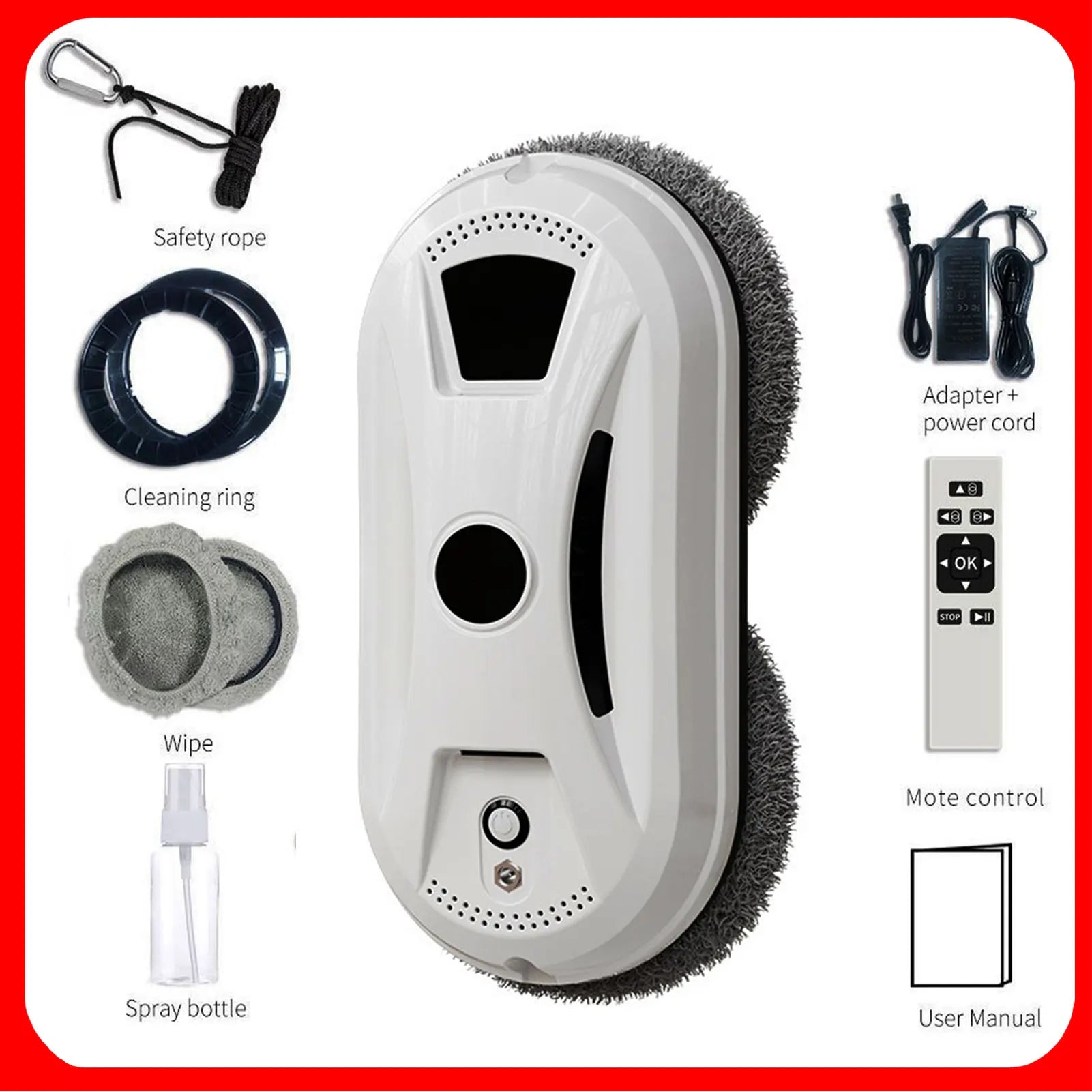 Robot window cleaner, robot ultra-thin cleaner, robot window cleaner, robot window cleaner