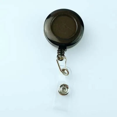 Metal Work Card Holder with Retractable Chest Pocket Clip Lanyard Badge Holder Reels ID Tag Name Badge Pass Card Sleeve Case
