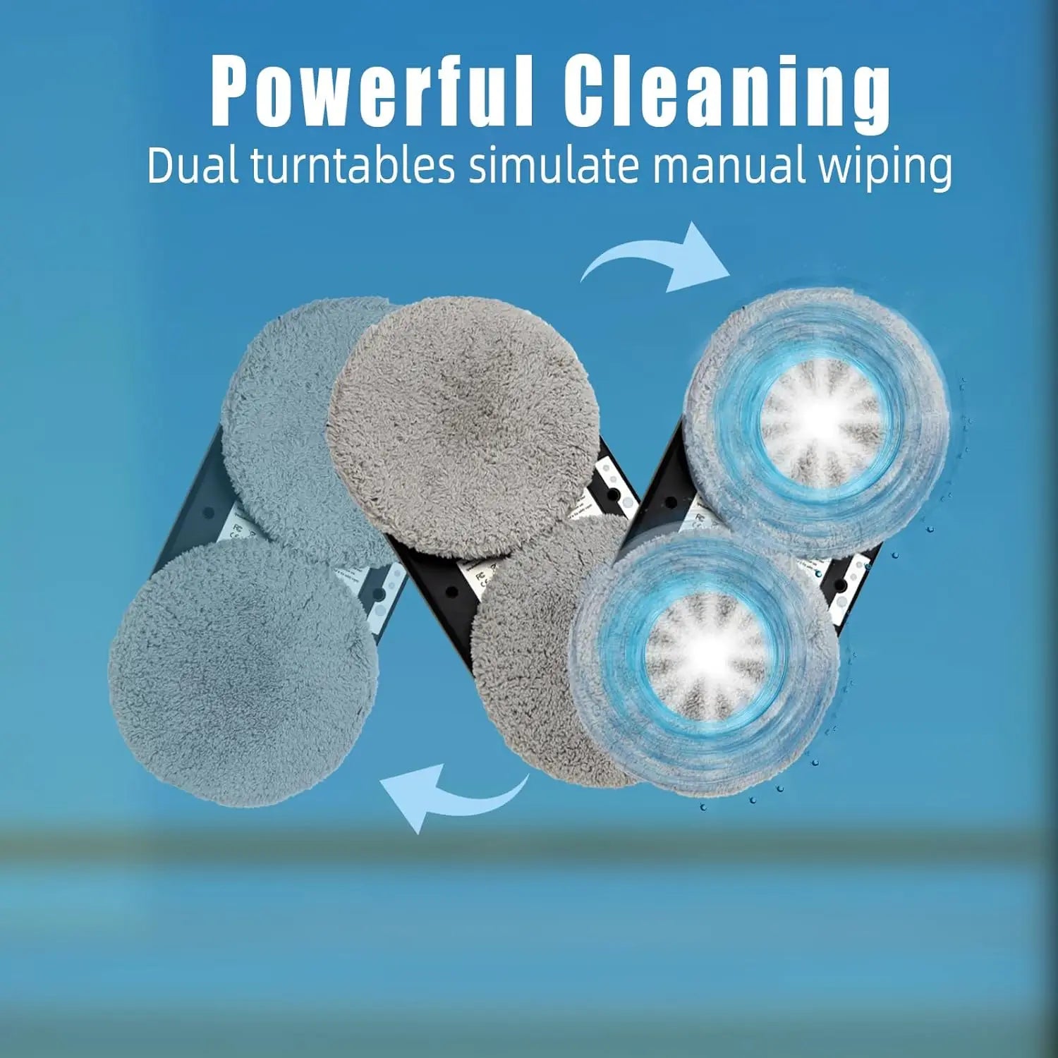 Household Window Automatic Water Spray Cleaning Robot,Remote Control Electric Window Wiper,Household Glass Wiper Vacuum Cleaner