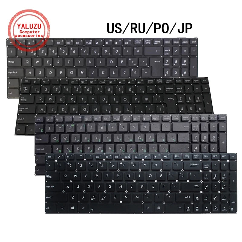 US/RU/PO/JP NEW Laptop Keyboard For ASUS A550C A550J A550VB X550 X550C X550CC X550D X550V/VC X552C X552E X552W X552M X552V X552L