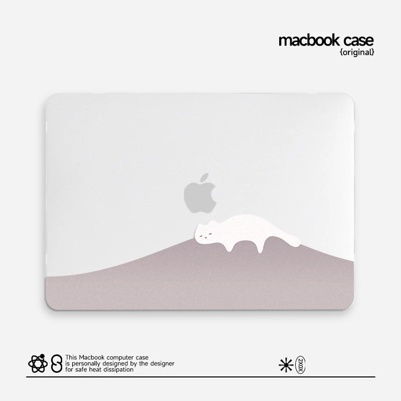 New Transparent Print Hard Shell Case For MacBook New Chip M1 Air 15 A3241 For Macbook Pro 16 A3403 New Air13.6 M2 A3240Case