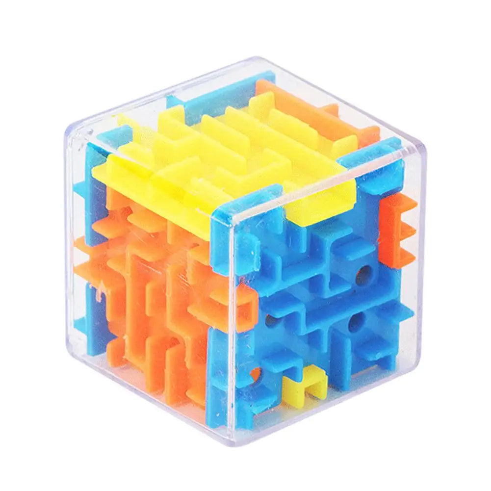 3D Maze Magic Cube Toys Children Gift Six-sided Brain Developing Educational Toy Labyrinth Ball Toys Magical Maze Ball Giveaway