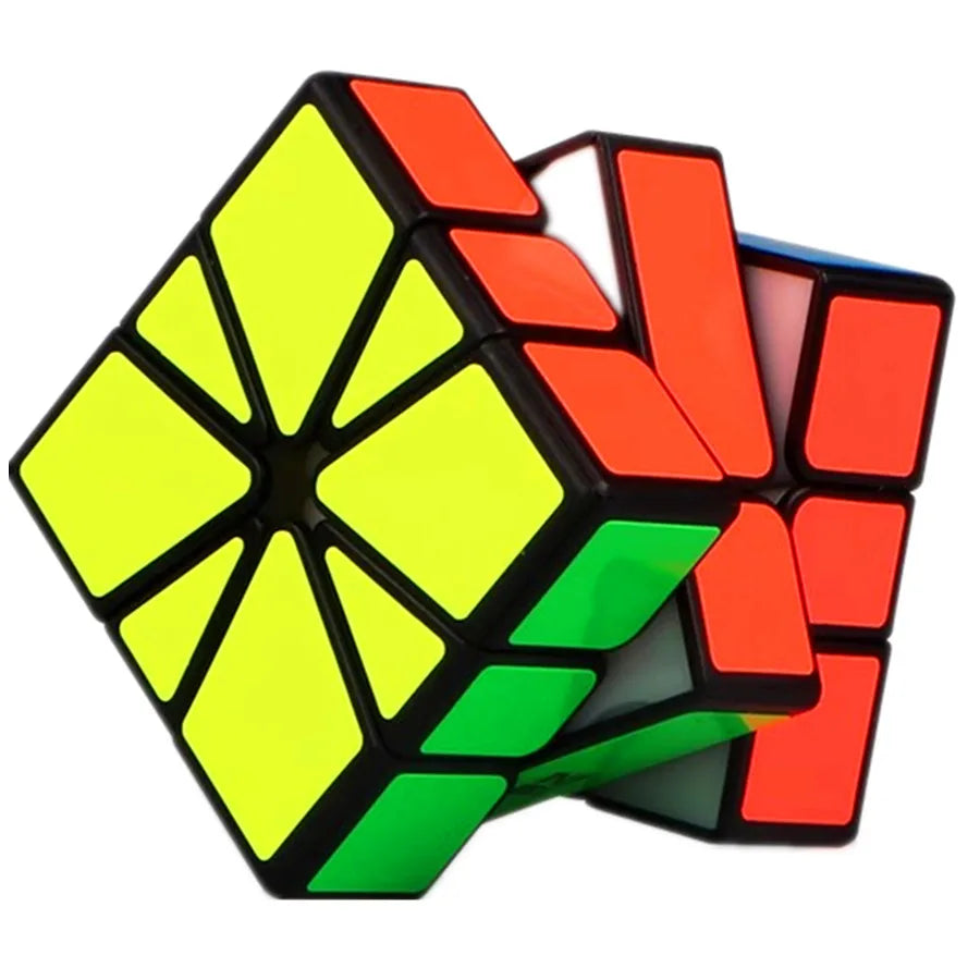 Qiyi 2x2 3x3 4x4 5x5 Alien Magic Cube Maple Leaf Slanting Pyramid Professional Cubo Magico Puzzle Toy For Children Kids Gift Toy