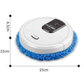 10000rpm Mopping Machine, Wet and Ary Dual-Purpose Mopping Machine, Automatic Mopping Machine-White/Black