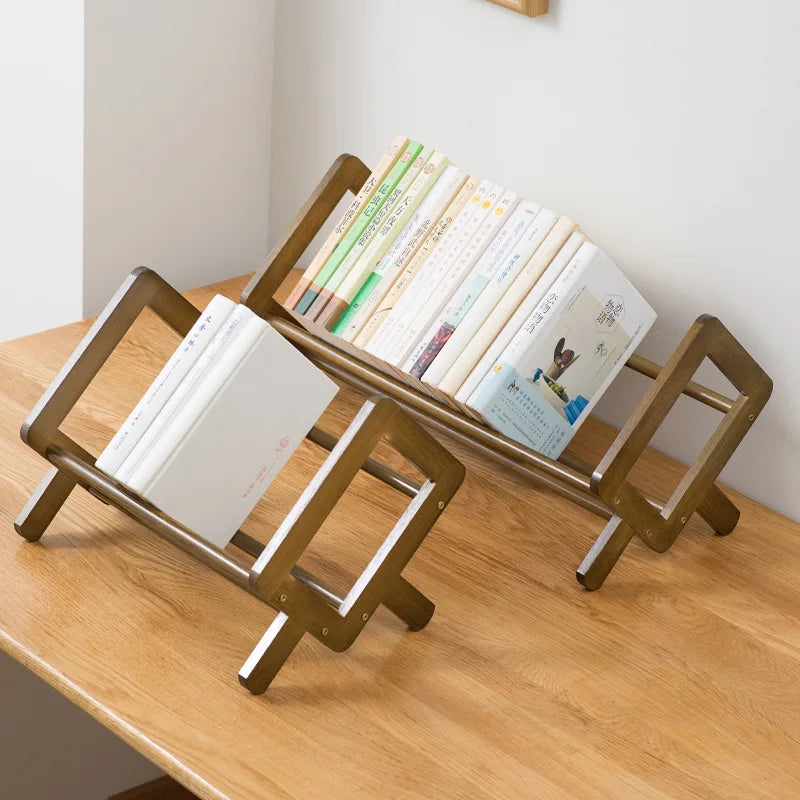 Desktop Shelf Bookshelf Bedroom Table Small Multi-layer Shelf Living Room Desk Storage Simple Bookcase