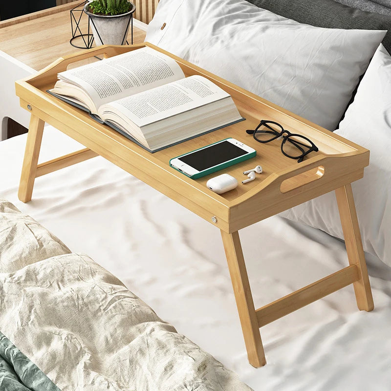 Laptop Table Stand Lap Desk/Stand/Table Adjustable Riser Portable Laptop Cooling Holder desk for bed Wood Bed Tray