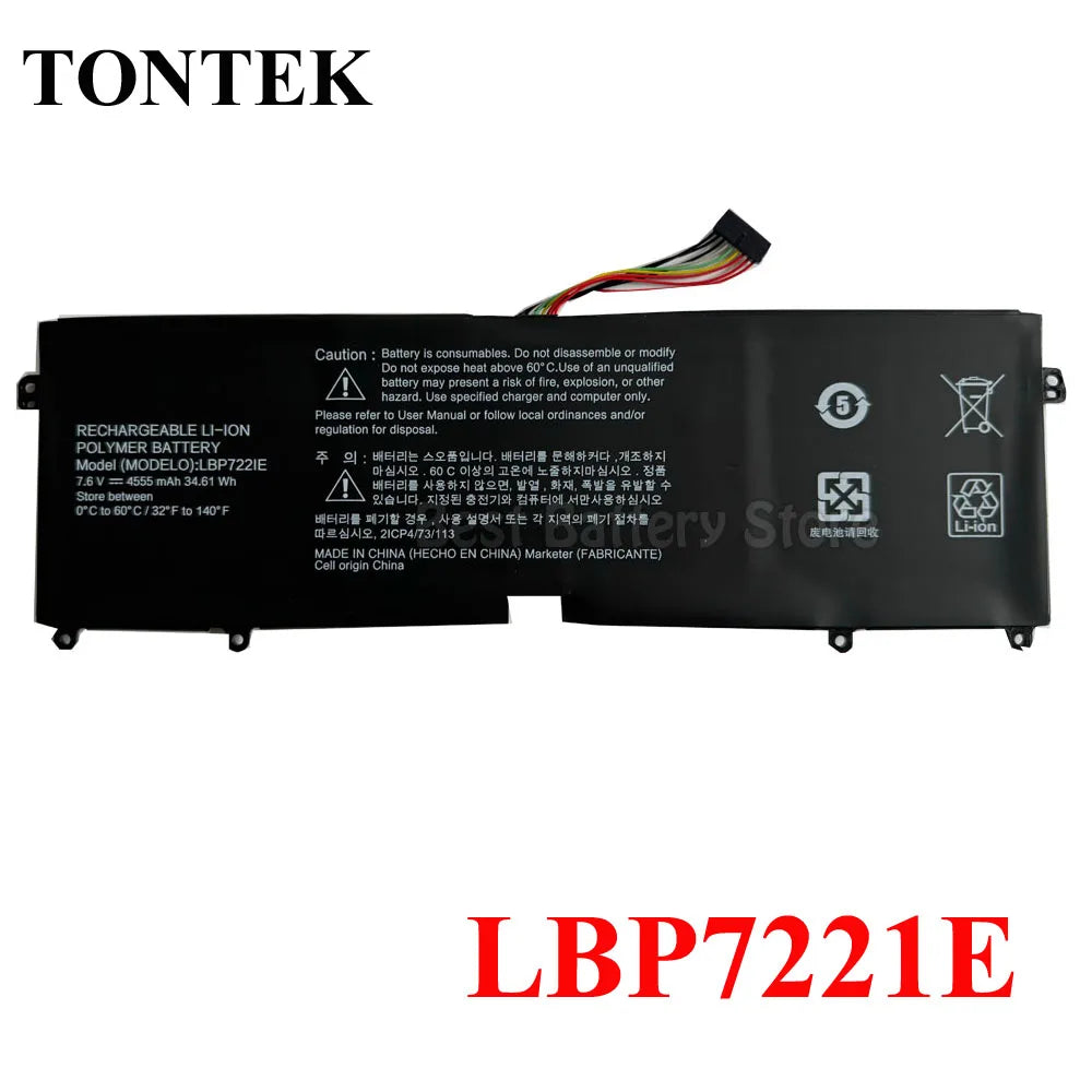 LBP7221E LBG722VH Laptop Battery For LG LBP722IE 2ICP4/73/113 Series Tablet