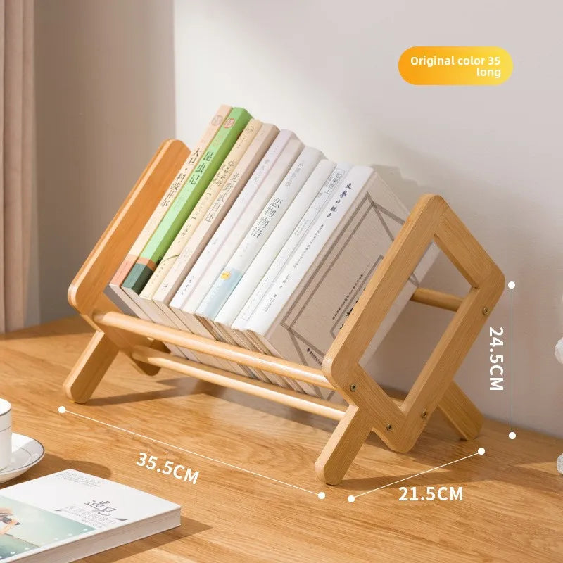 Desktop Shelf Bookshelf Bedroom Table Small Multi-layer Shelf Living Room Desk Storage Simple Bookcase