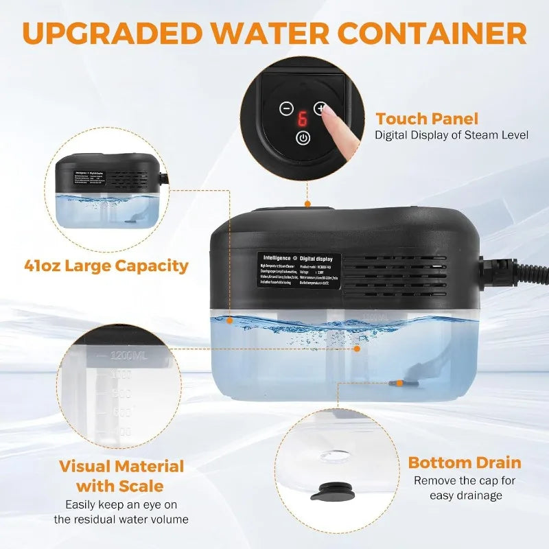 Portable Handheld Steam Cleaner Household 220V High Presssure Steam Cleaning machine Steamer Cleaner For Car