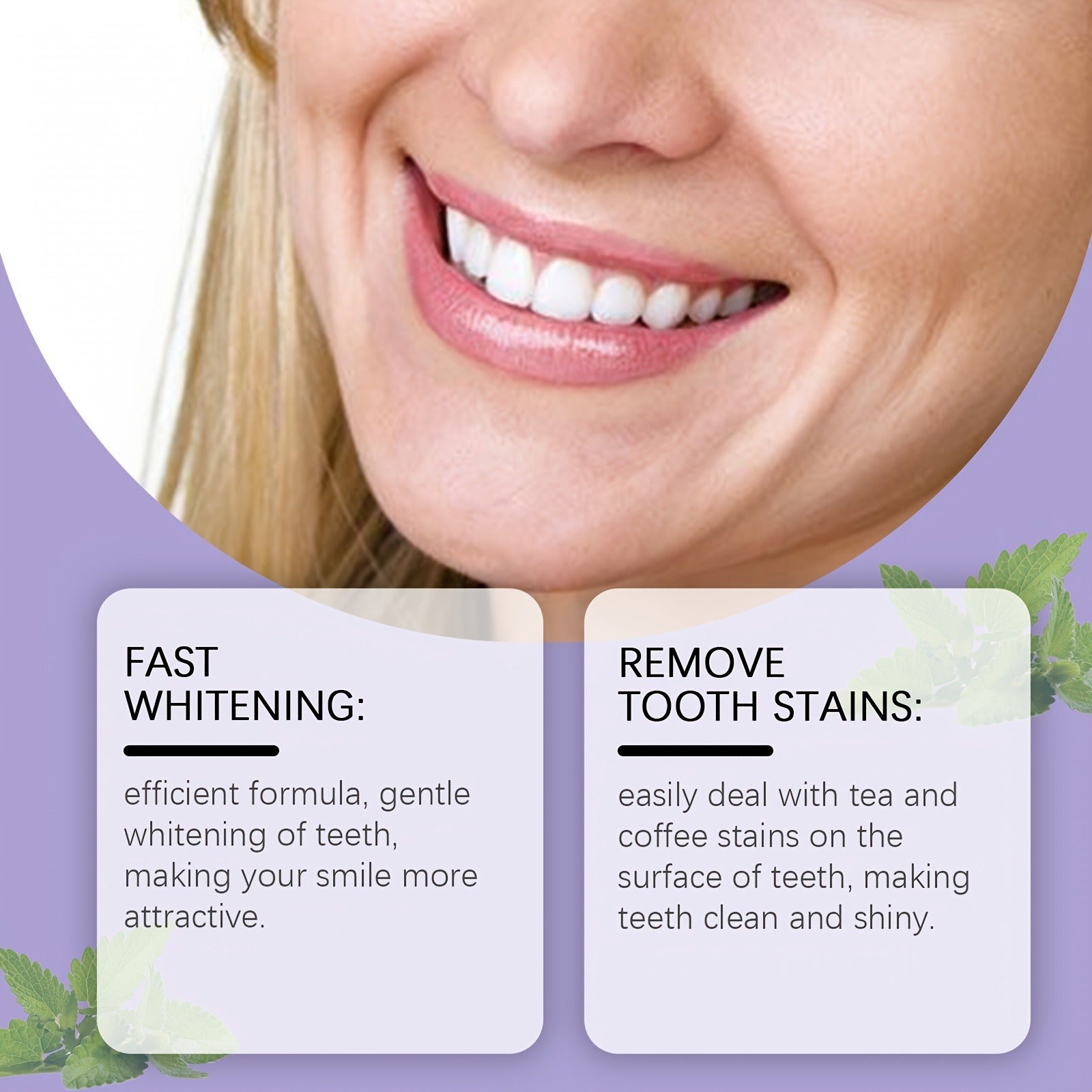 Ruza Purple Whitening Teeth Strips